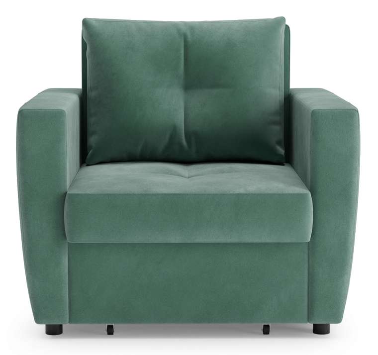 Кресло-кровать Хельга зеленого цвета