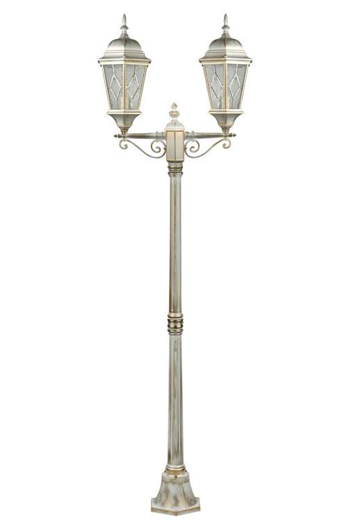 Наземный фонарь IP44 Oasis Light ASTORIA 2M 91408MA Gw ромб