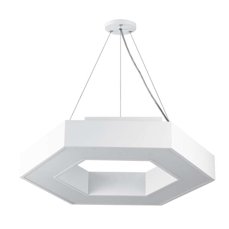 Подвесной светильник Geometria Б0050556 (пластик, цвет белый)
