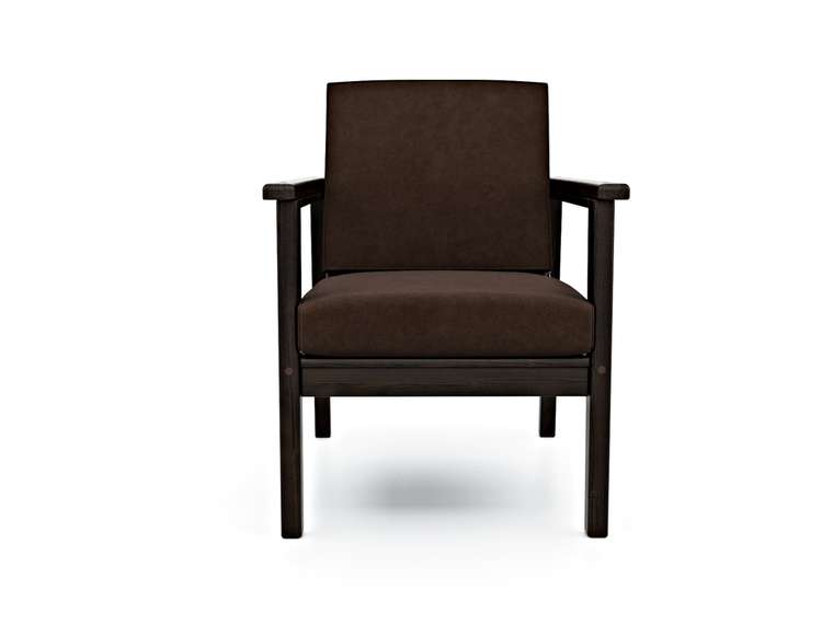 Кресло Лориан темно-коричневого цвета