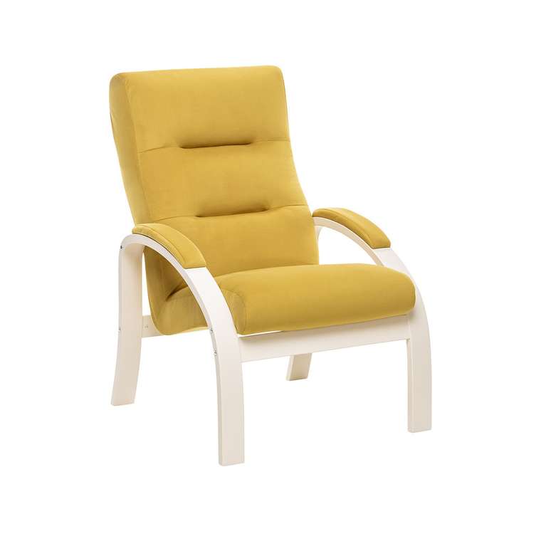 Кресло Лион желтого цвета 