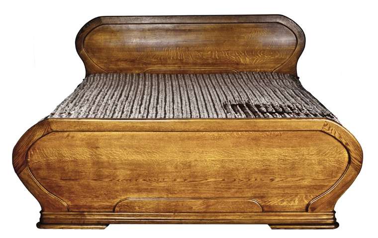 Кровать двухспальная Еcolife Еurope из массива дуба 180х200 см
