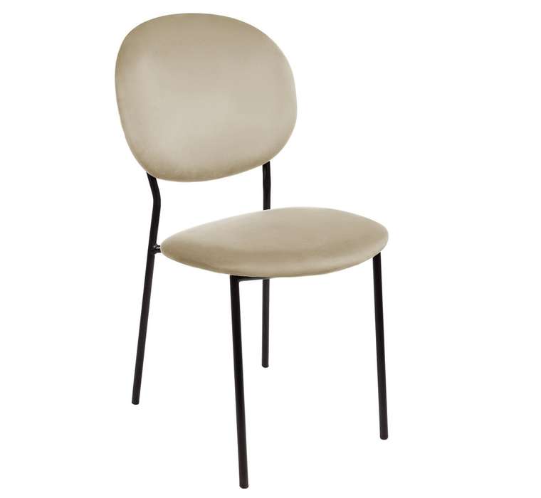 Комплект стульев Монро темно-бежевого цвета