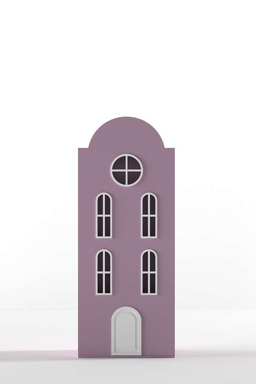Шкаф-домик Рига MiniI лилового цвета