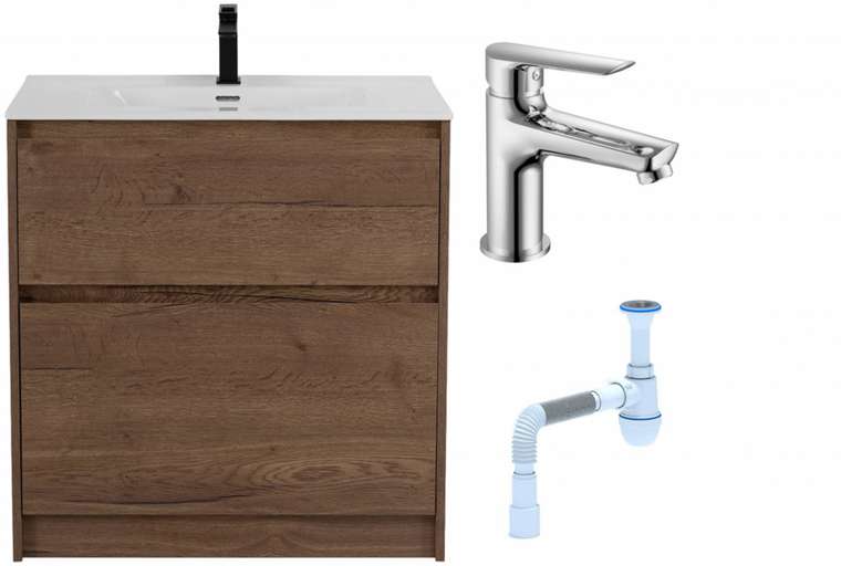 Комплект: Тумба с раковиной Kraft