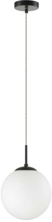Подвесной светильник Lumion Summer 6510/1B SUSPENTIONI черный E27 1*60W 220V в форме шара