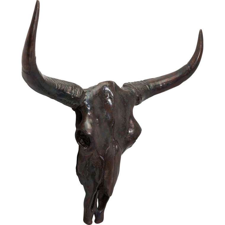 Украшение настенное Bull коричневого цвета