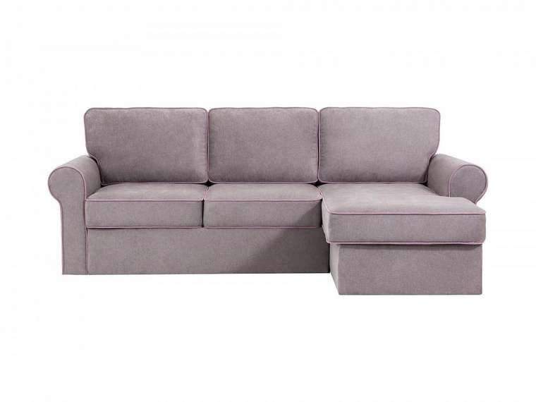 Угловой диван-кровать Murom серого цвета