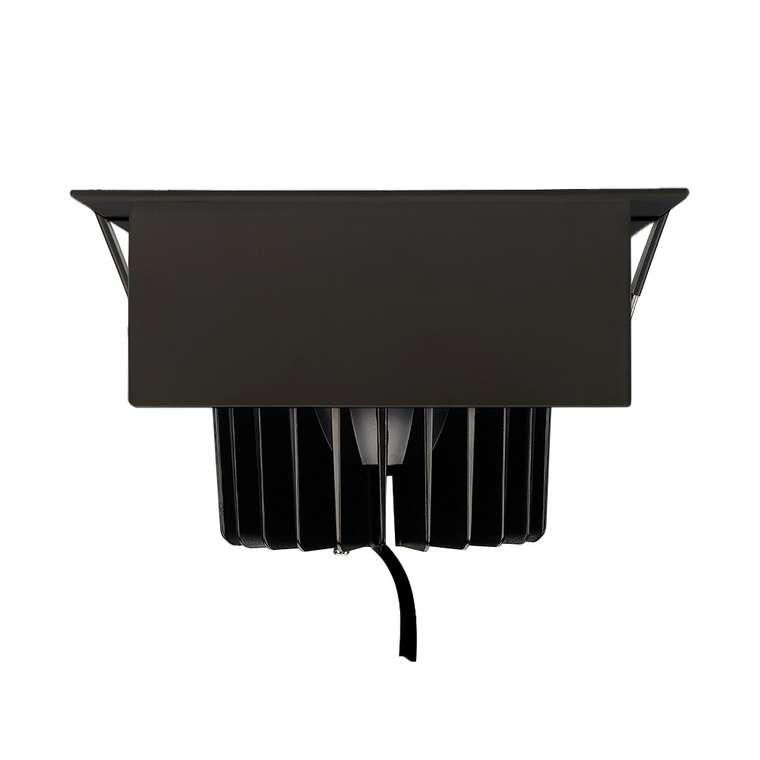 Встраиваемый светильник CL-KARDAN 037028 (металл, цвет черный)