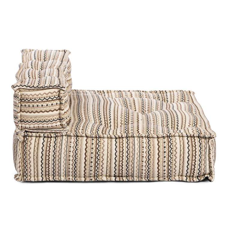 Мягкий модуль Lici бежевого цвета