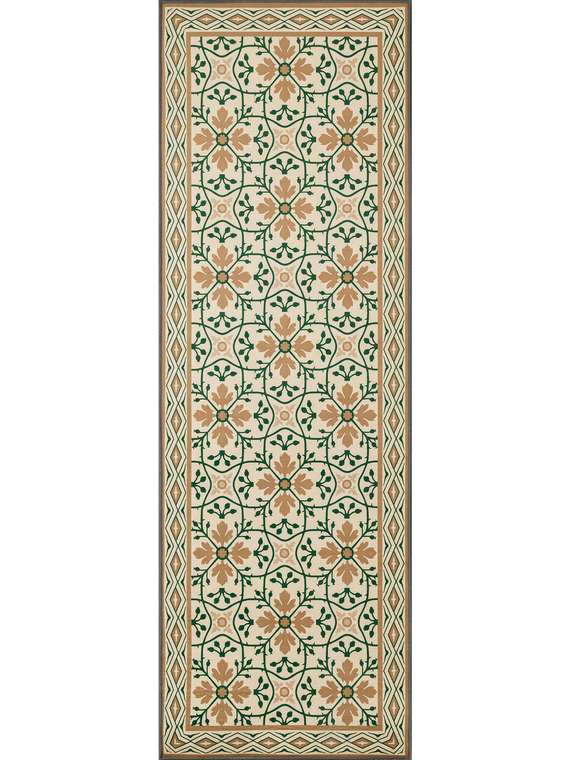 Ковер Optima roots 50x150 бежевого цвета