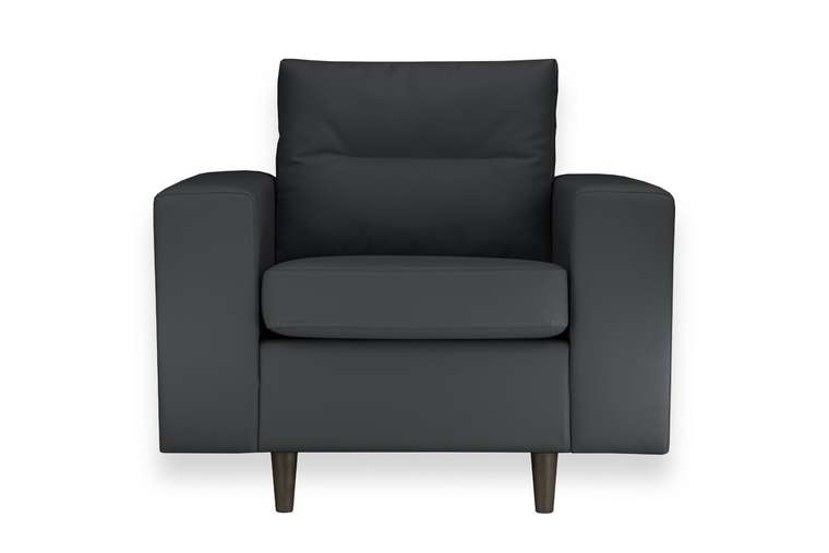 Кресло Бруно Плюс черного цвета