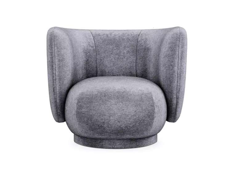 Кресло Lucca серого цвета