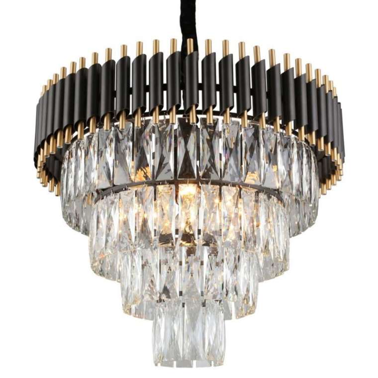 Empire Black Chandelier Crystal D 54