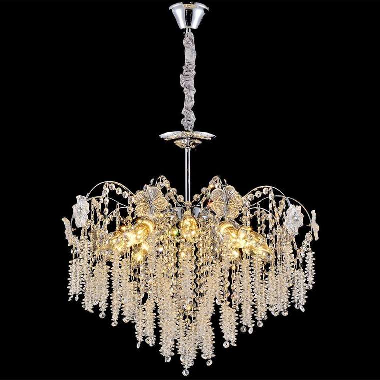 Хрустальная люстра 47300-0.3-08 CH (хрусталь, цвет прозрачный)