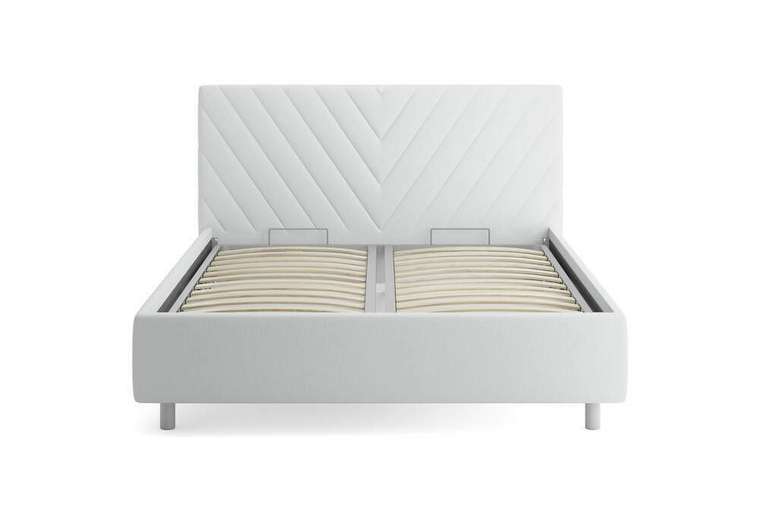 Кровать Vivien 160х200 голубого цвета без подъемного механзма