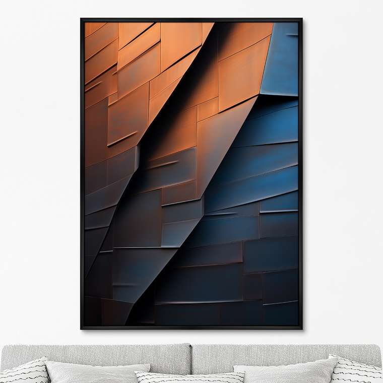 Репродукция картины Form, light and shadow, No 2, 2024г.