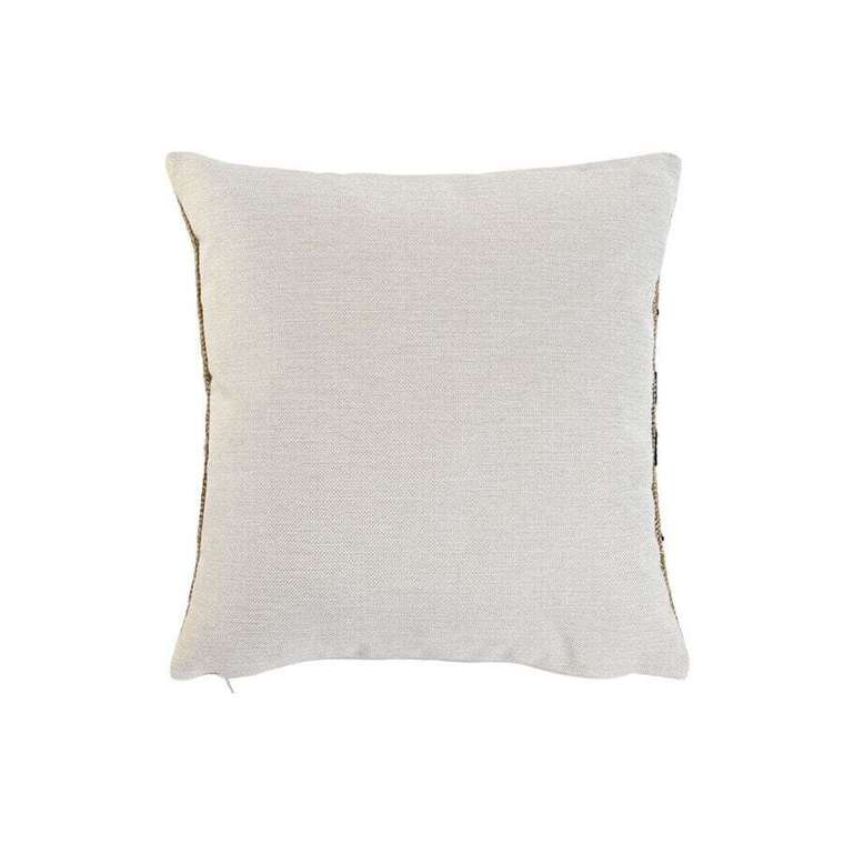 Подушка Home ESPRIT Чёрный Натуральный 42 x 15 x 42 см