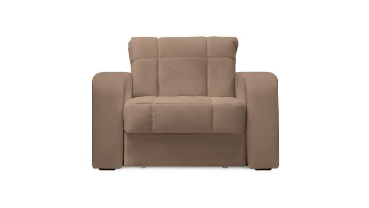 Кресло-кровать Дендра светло-коричневого цвета