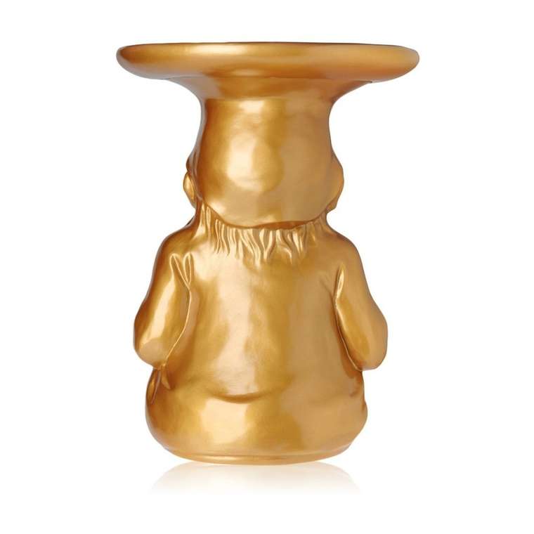 Табурет Gnomes Наполеон золотого цвета