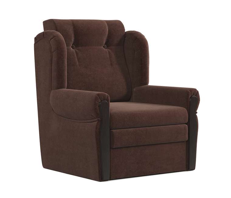 Кресло-кровать Классика М шоколадного цвета