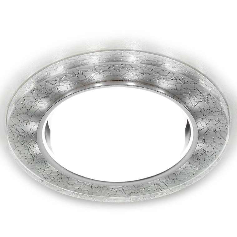 Встраиваемый светильник GX53 LED G248 W/CH (стекло, цвет белый)