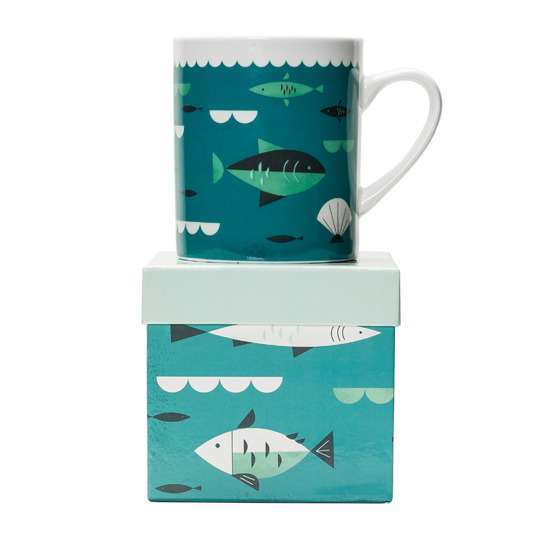 Кружка 'Ahoy!' (разные дизайны) / Fish