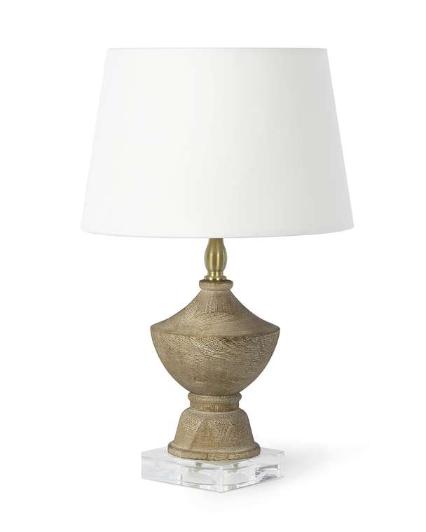 Настольная лампа Беатрикс с белым абажуром