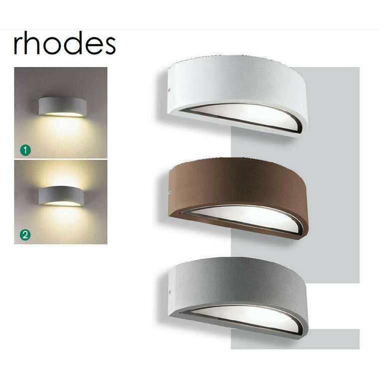 Уличный настенный светильник Viokef Rhodes 4100701