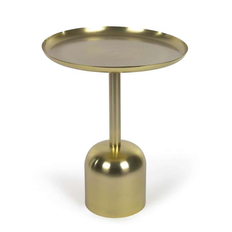 Приставной столик Adaluz из металла золотого цвета 