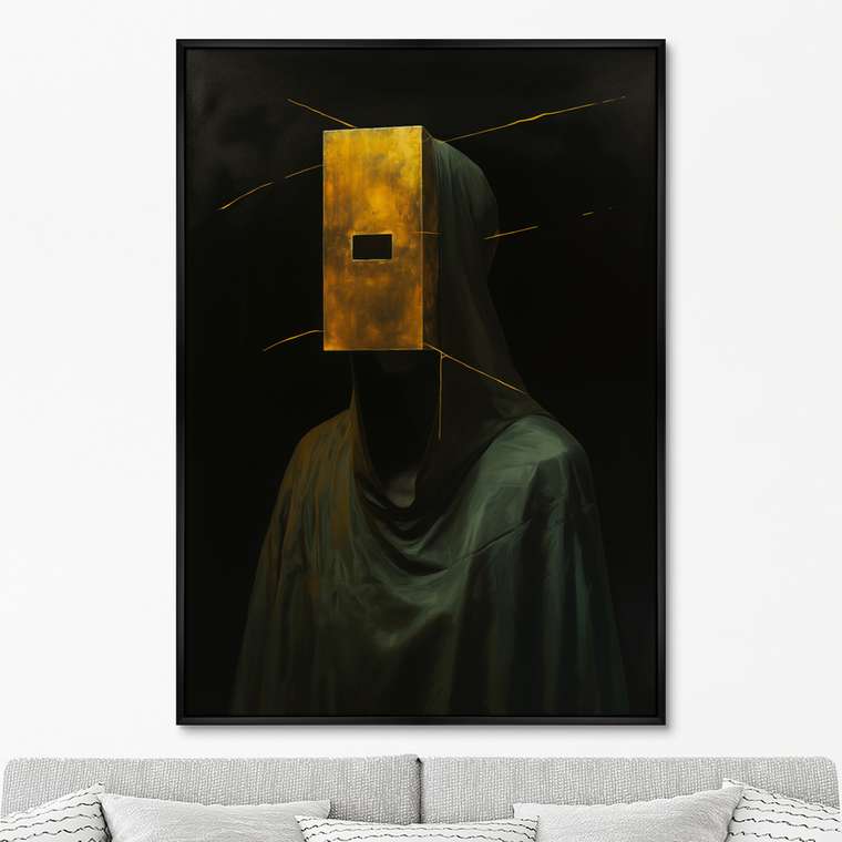 Репродукция картины Vibe collection, Заклинатель Золота, 2024г.