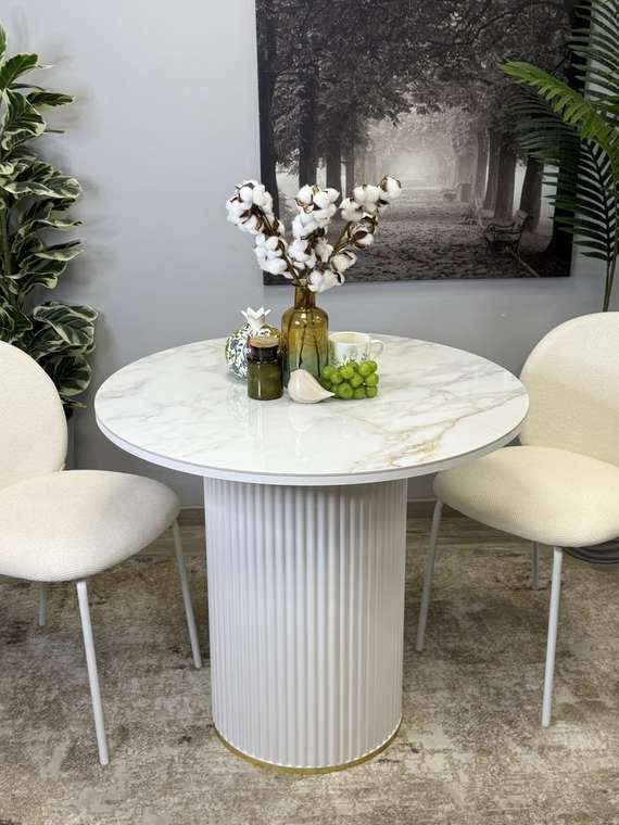 Обеденный стол LD900 белого цвета