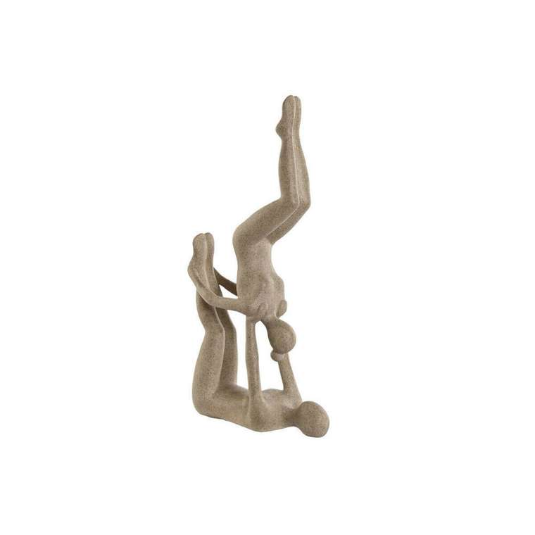 Декоративная фигура Бежевый Yoga 21,4 x 8,8 x 40 cm