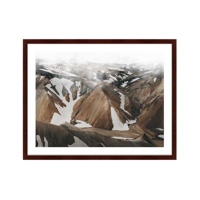 Картина Mountain Under Mist Iceland No 1