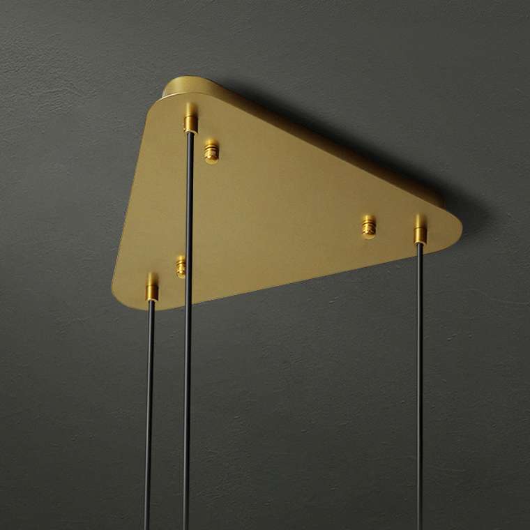 Потолочное крепление из металла треугольной формы CEILING MOUNT 7 white