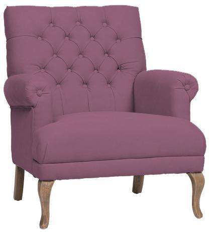 Кресло Кембридж розового цвета