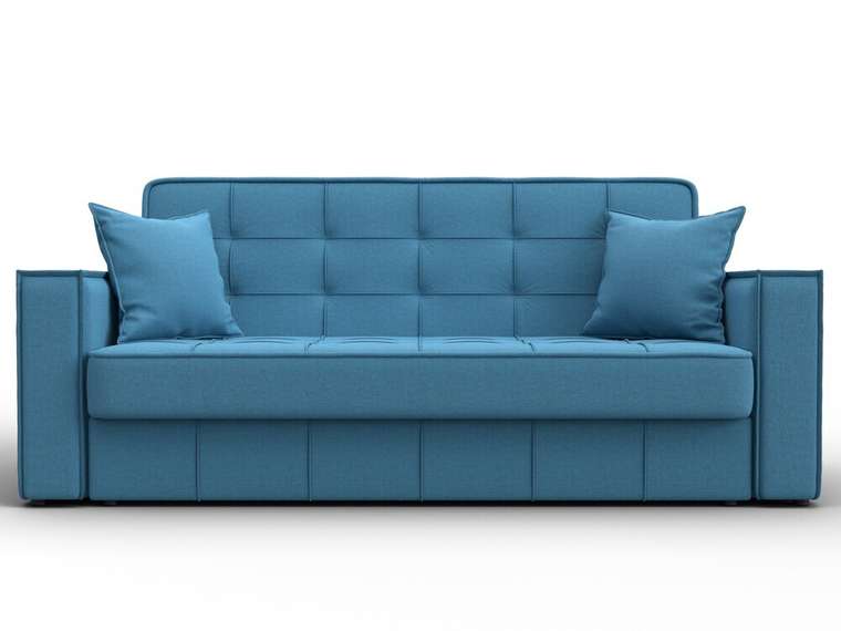 Диван-кровать Лига-068 голубого цвета