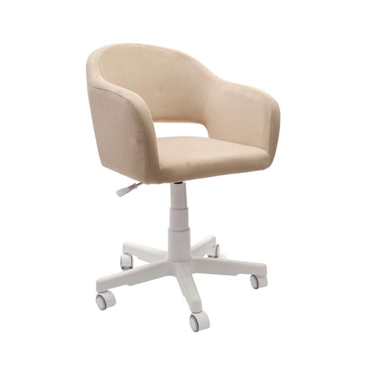 Кресло Бабби бежевого цвета