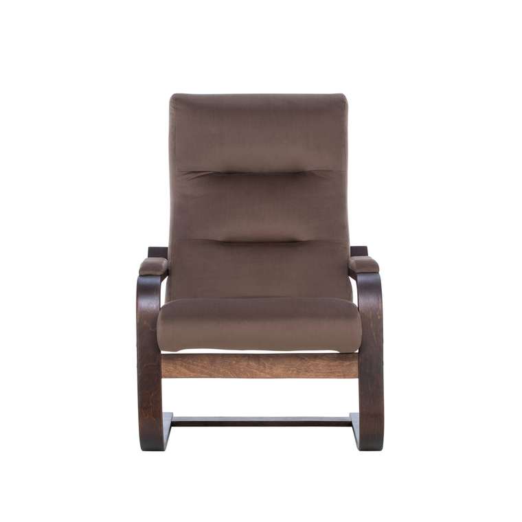 Кресло Оскар коричневого цвета
