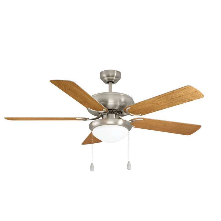 Люстра-вентилятор Ballina 35078 (стекло, цвет белый)