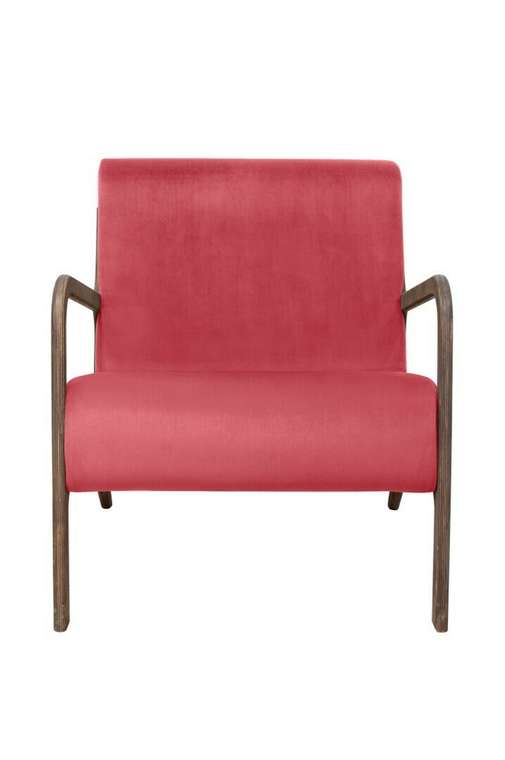 Кресло Mody красного цвета