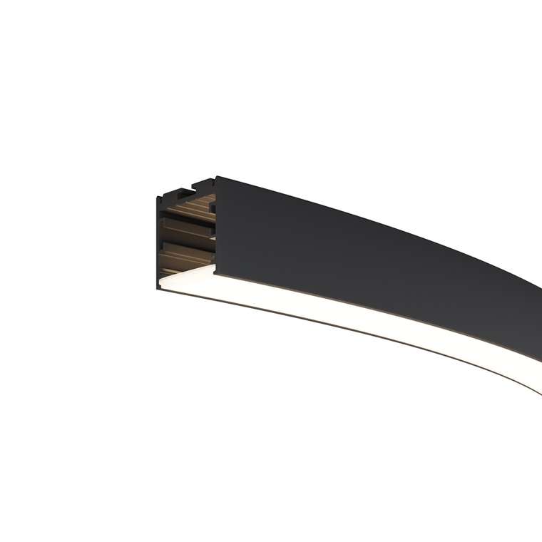 Комплектующие к светодиодной ленте Led Strip ALM-3535R-B-D-45°-1.5M Радиусный профиль Led strip