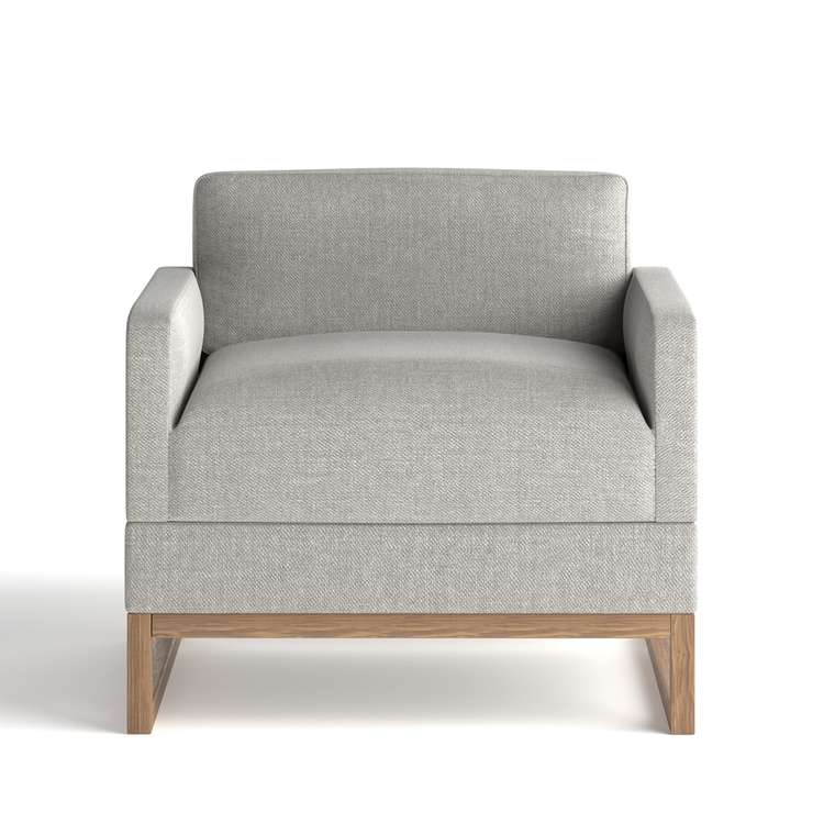 Кресло-кровать Twist серого цвета