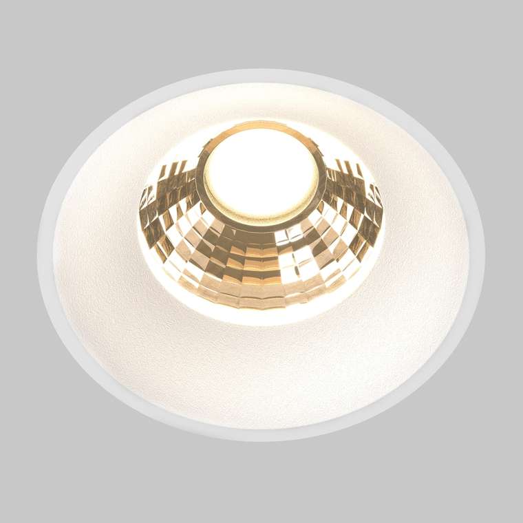 Встраиваемый светильник Technical DL058-12W2.7K-TRS-W Round Downlight