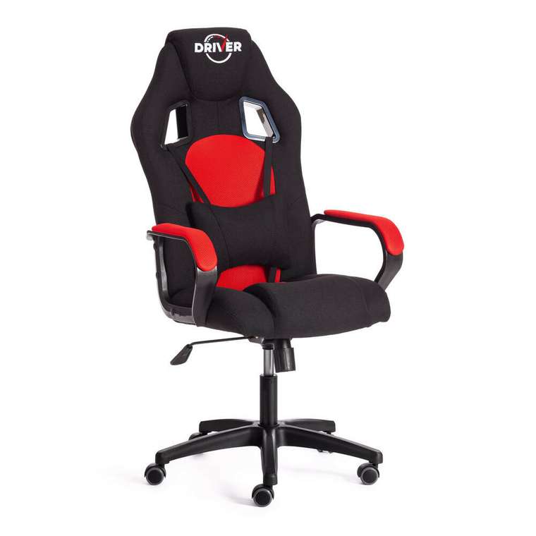 Игровое кресло Driver черно-красного цвета