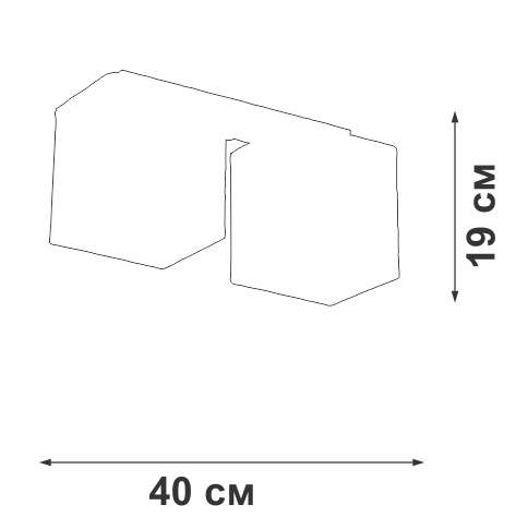 Потолочный светильник V2879-1/2PL (ткань, цвет белый)