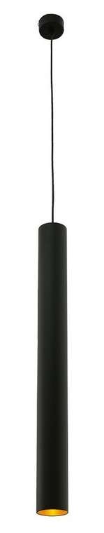 Светодиодный подвесной светильник черного цвета