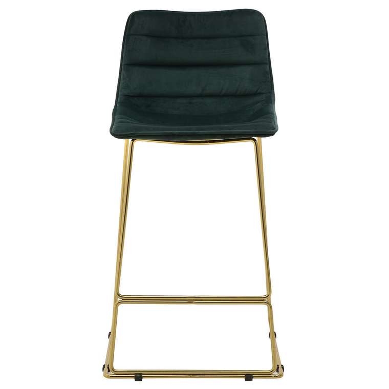 Барный стул Gentle темно-зеленого цвета