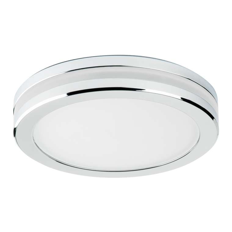 Светодиодный встраиваемый светильник Maturo S 3000K из металла и стекла 