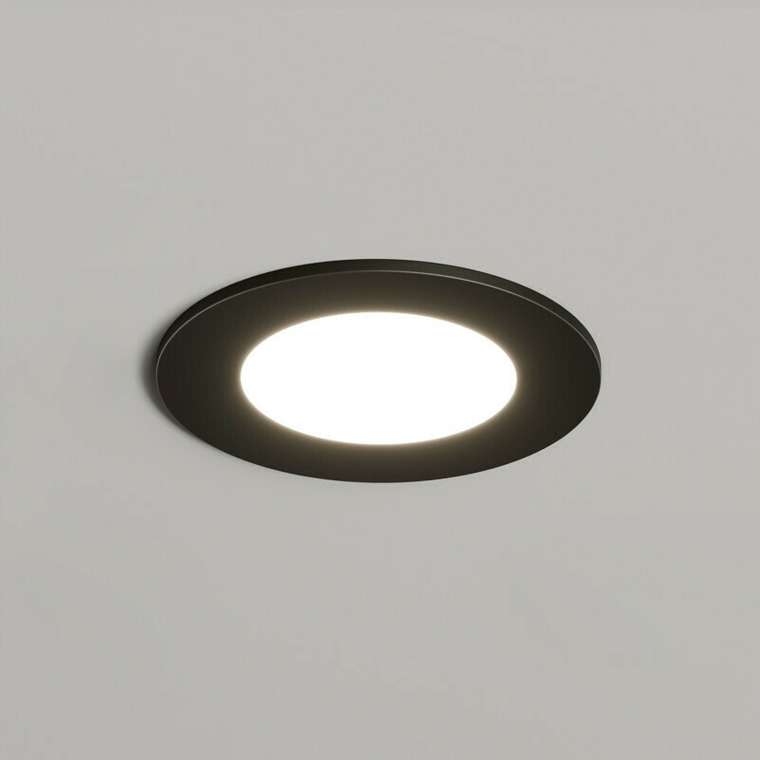 Встраиваемый светильник Port DK3101-BK (пластик, цвет белый)